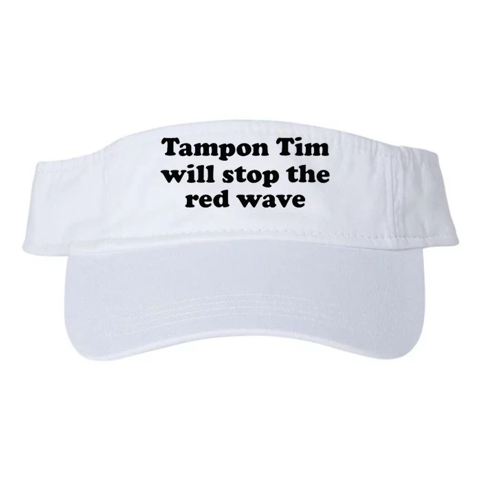 Tampon Tim Funny Tim Walz Kamla Harris 2024 Valucap Bio-Washed Visor