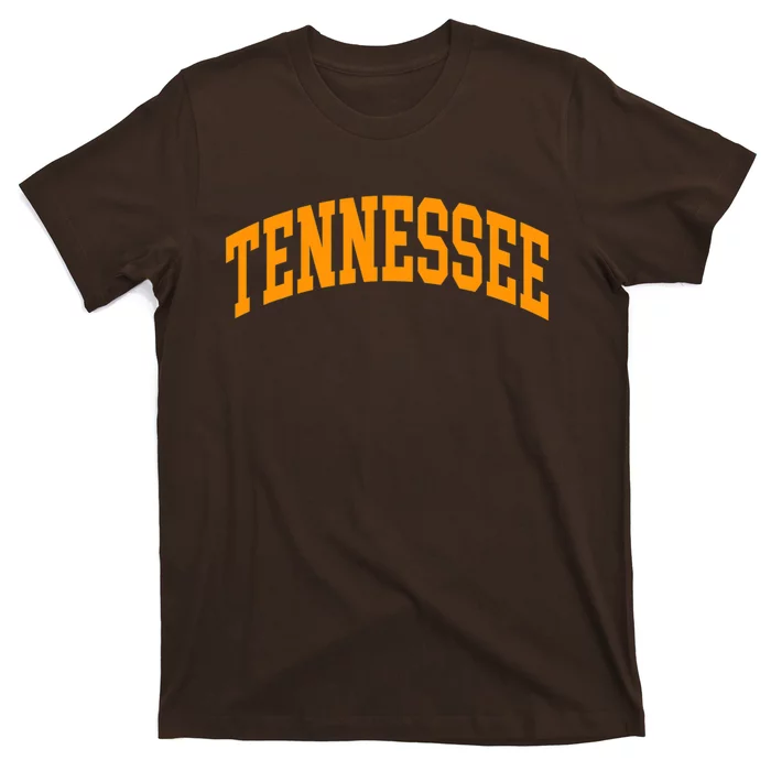 Tennessee TN Football Baseball Sport Fans T-Shirt