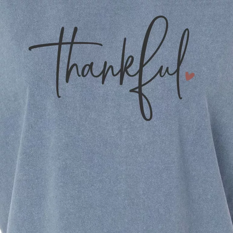 Thankful Thanksgiving For Teachers Garment-Dyed Women's Muscle Tee