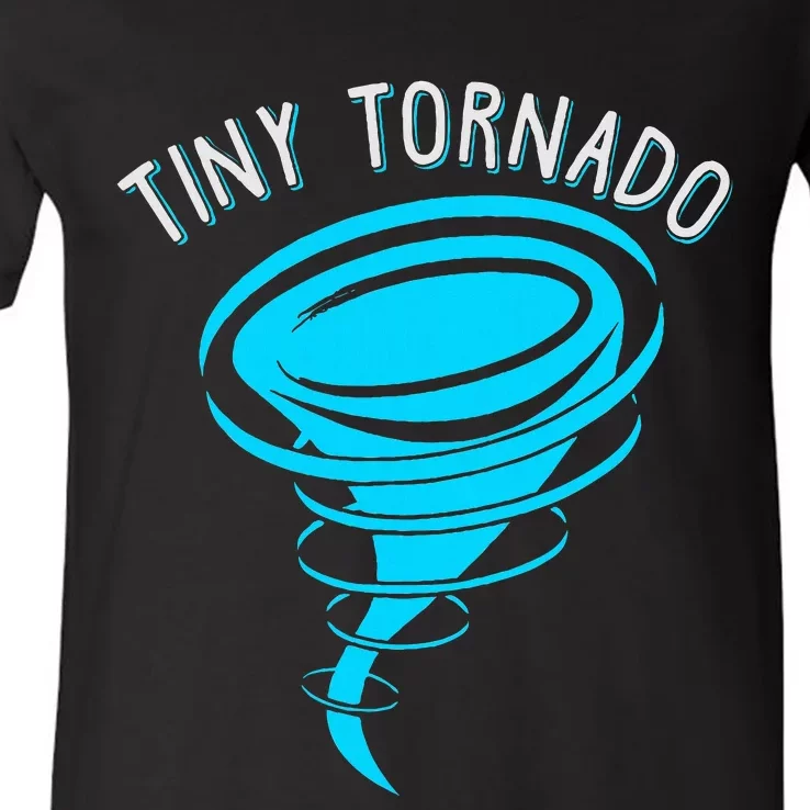 Tiny Tornado Funny V-Neck T-Shirt