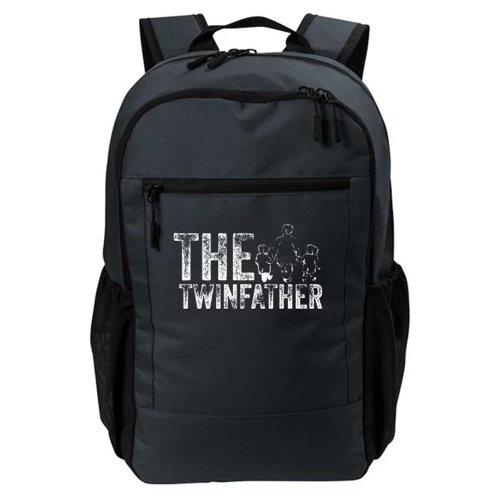 The TwinFather Fathers Day Father Of Twins Announcement Daily Commute Backpack