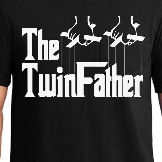 The TwinFather Funny Father Of Twins Funny Dad Fathers Day Gift Pajama Set