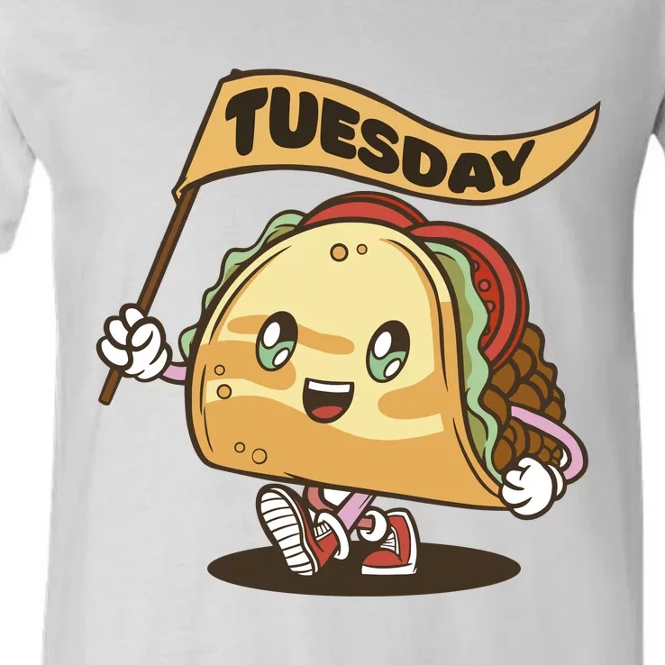 Taco Tuesday Festive V-Neck T-Shirt