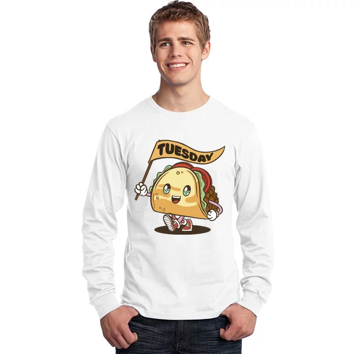 Taco Tuesday Festive Tall Long Sleeve T-Shirt