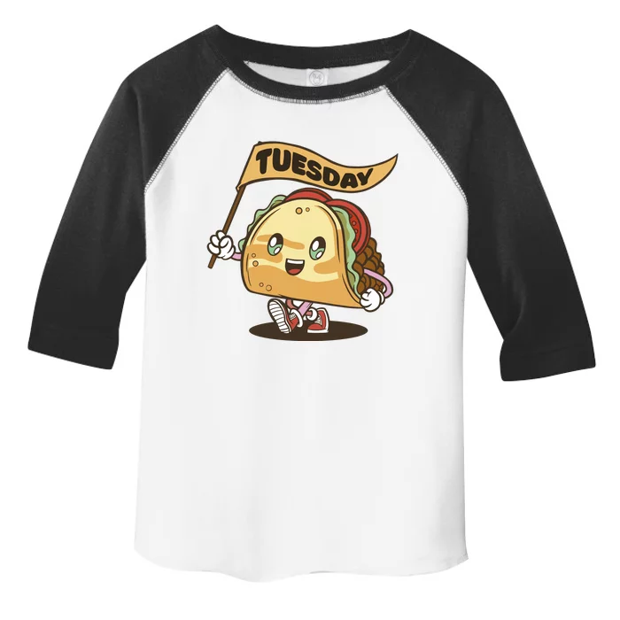 Taco Tuesday Festive Toddler Fine Jersey T-Shirt