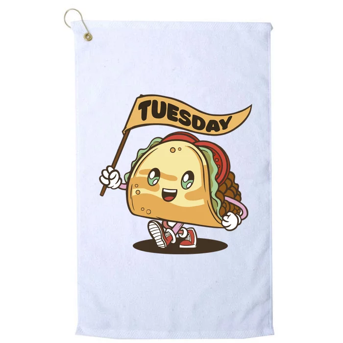 Taco Tuesday Festive Platinum Collection Golf Towel