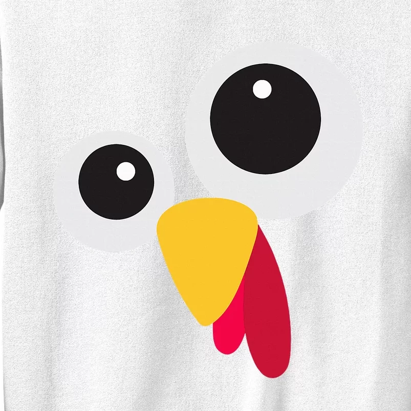 Thanksgiving Turkey Face Costume Set Sweatshirt