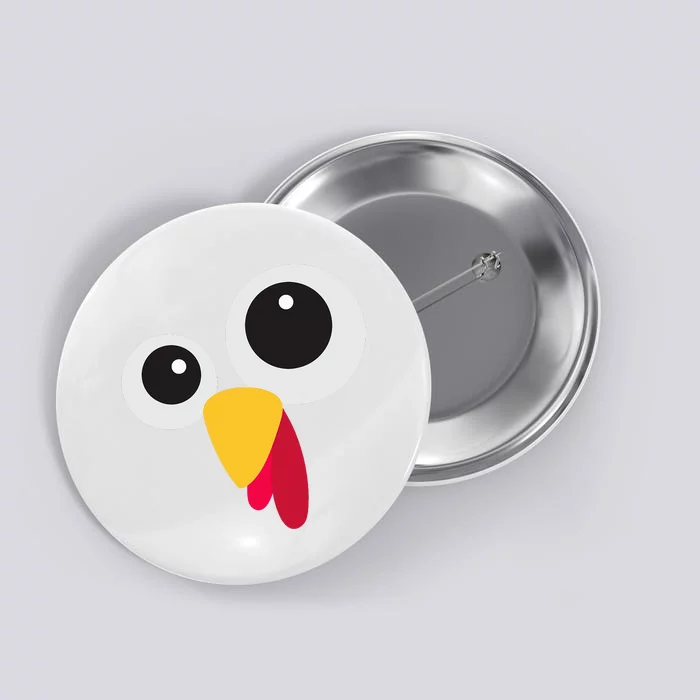 Thanksgiving Turkey Face Costume Set Button