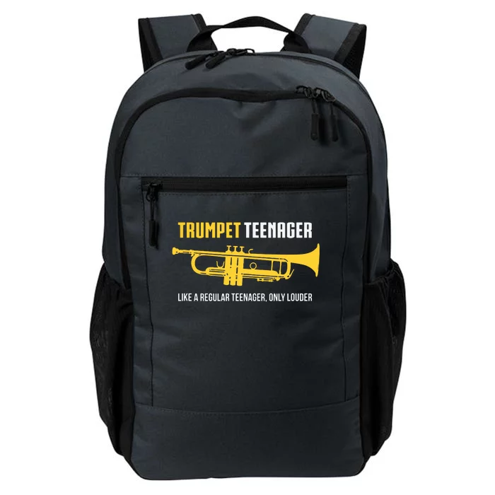 Trumpet Teenager Funny Cute Marching Band Gift Daily Commute Backpack