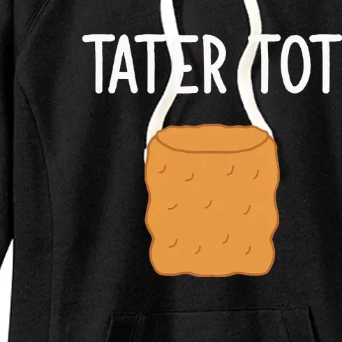 Tater Tot Funny Jokes Sarcastic Women's Fleece Hoodie