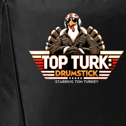 Top Turk: Funny Thanksgiving City Backpack