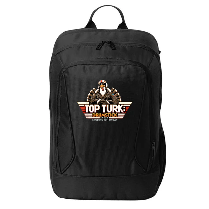 Top Turk: Funny Thanksgiving City Backpack