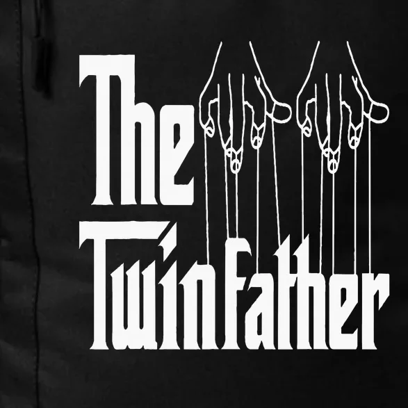 The Twinfather Funny Father Of Twins Twin Daddy Daily Commute Backpack