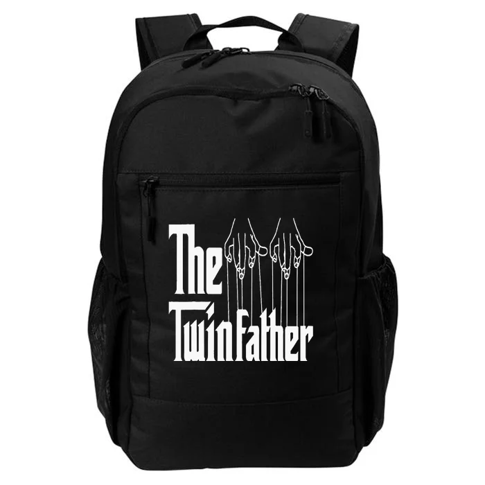 The Twinfather Funny Father Of Twins Twin Daddy Daily Commute Backpack