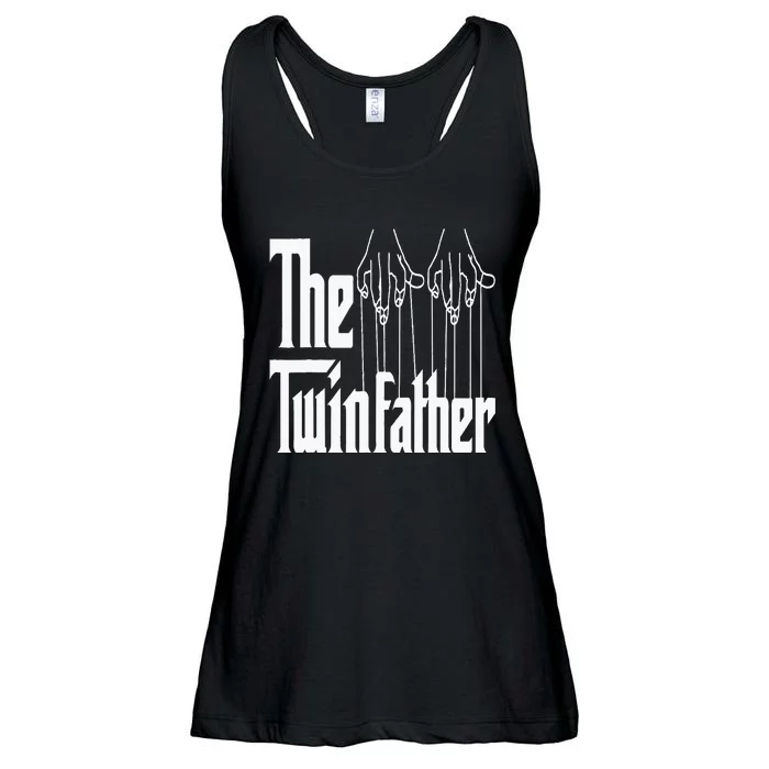 The Twinfather Funny Father Of Twins Twin Daddy Ladies Essential Flowy Tank