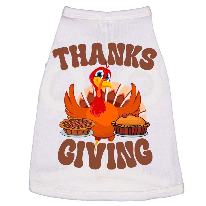 Thanksgiving Turkey Festive Holiday Doggie Tank