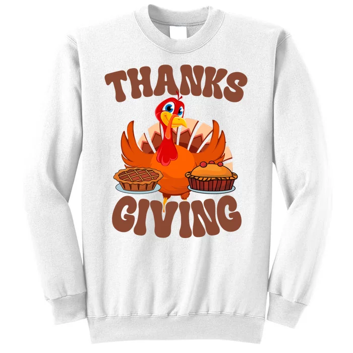 Thanksgiving Turkey Festive Holiday Sweatshirt