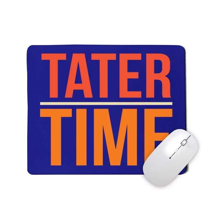 Tater Time Fun Turkey Thanksgiving Family Graphic Gift Mousepad