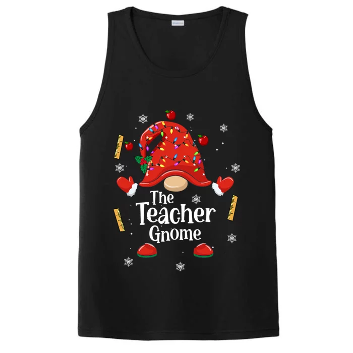 The Teacher Gnome Holiday Festive Performance Tank