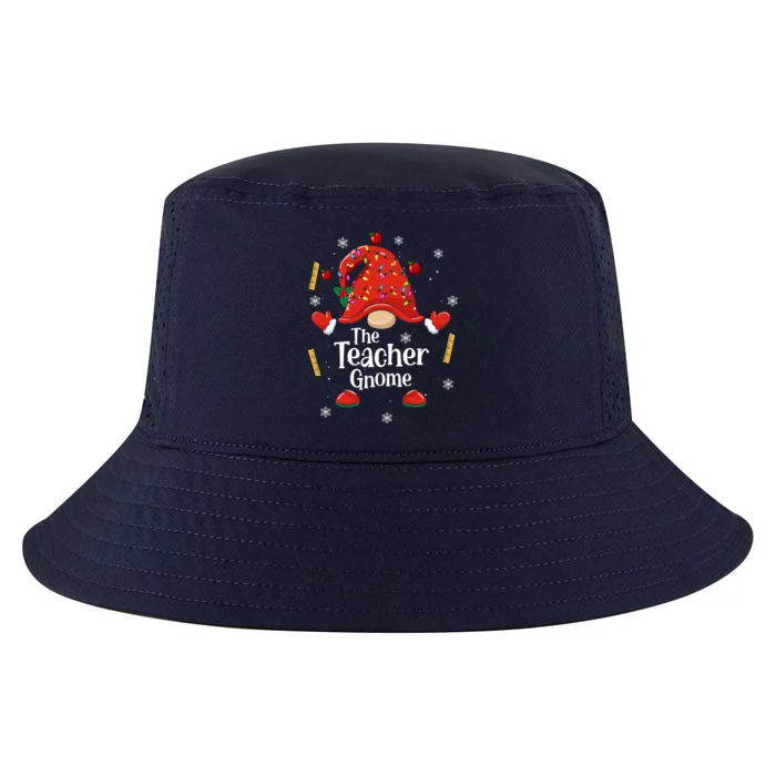 The Teacher Gnome Holiday Festive Cool Comfort Performance Bucket Hat