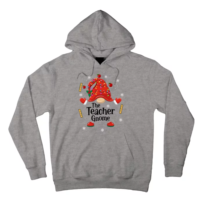 The Teacher Gnome Holiday Festive Hoodie