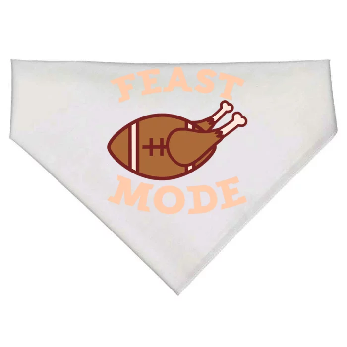 Thanksgiving Turkey Gift Feast Mode Dinner Party USA-Made Doggie Bandana