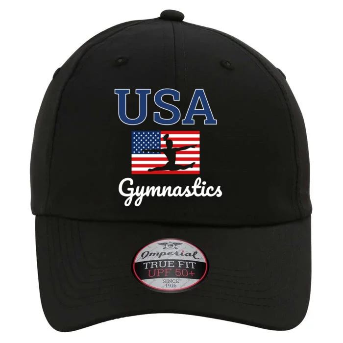 Tumbling Team Gear Gymnast Gymnastics Usa American Flag Cute Gift The Original Performance Cap