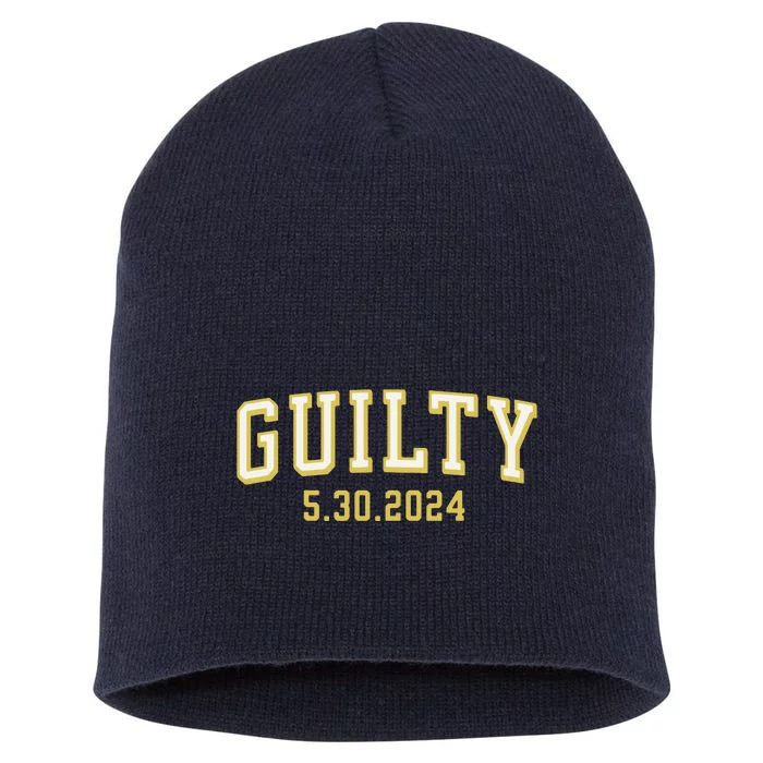 Trump Trump Guilty Short Acrylic Beanie