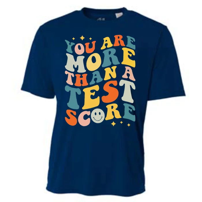 Teacher Testing Groovy You Are More Than A Test Score Cooling Performance Crew T-Shirt