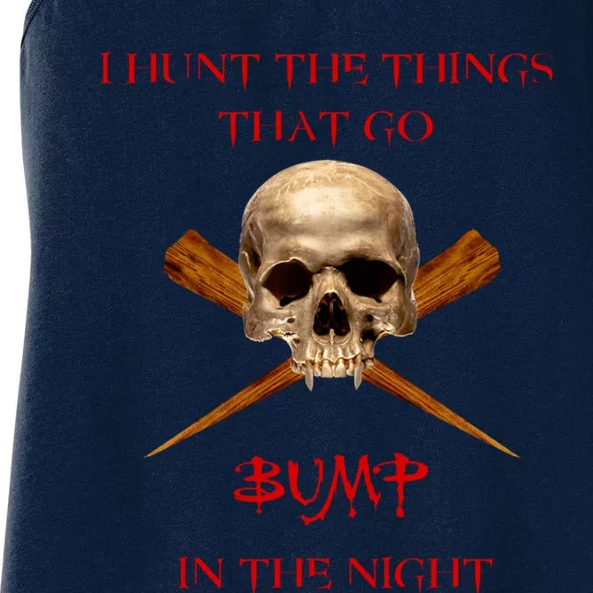 Things That Go Bump In The Night Women's Racerback Tank