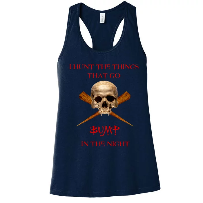 Things That Go Bump In The Night Women's Racerback Tank