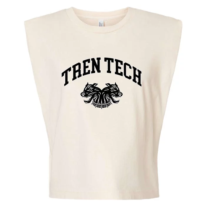 Tren Tech Gym Bodysuit Garment-Dyed Women's Muscle Tee