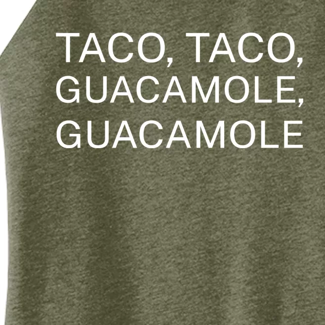 Taco Taco Guacamole Guacamole Women’s Perfect Tri Rocker Tank