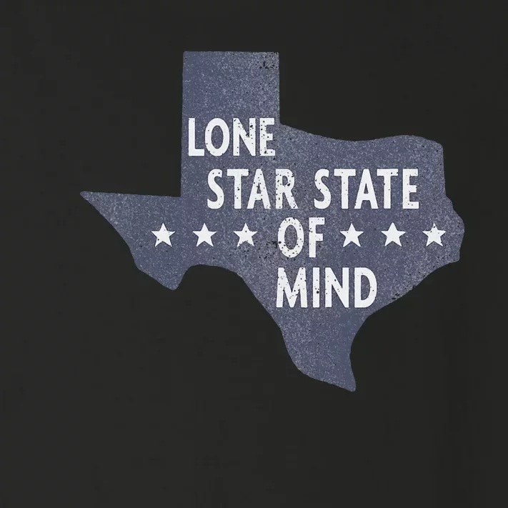 Trendy Texas Graphic Lone Star State Of Mind Toddler Long Sleeve Shirt