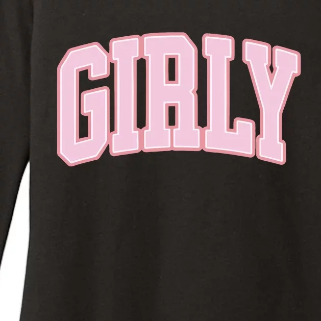 The Toast Girly Womens CVC Long Sleeve Shirt