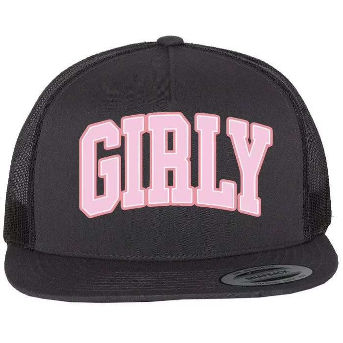 The Toast Girly Flat Bill Trucker Hat