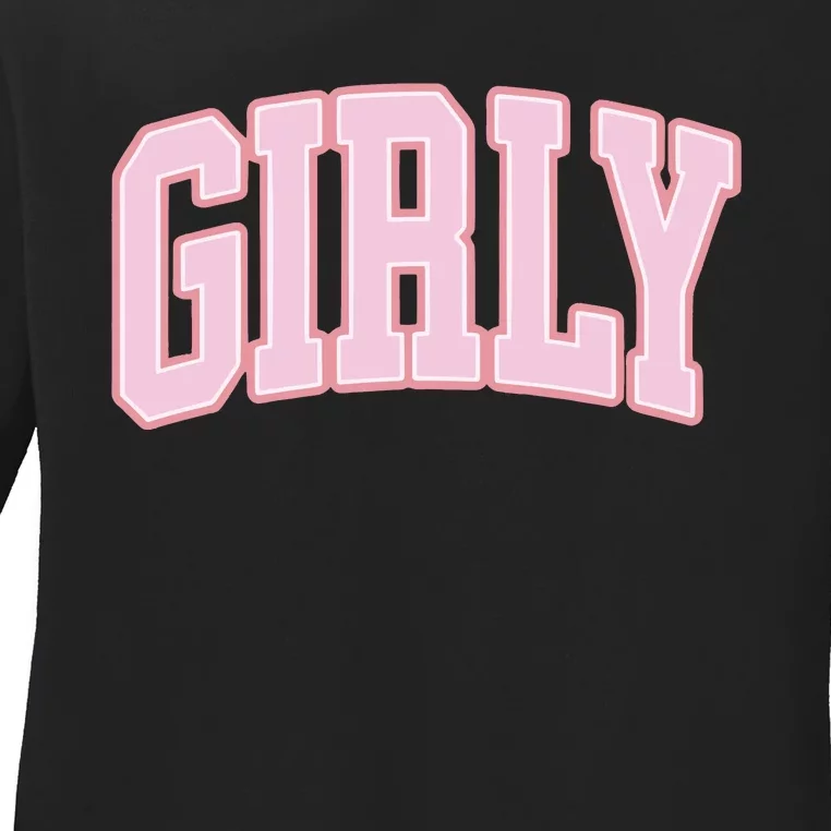 The Toast Girly Ladies Long Sleeve Shirt