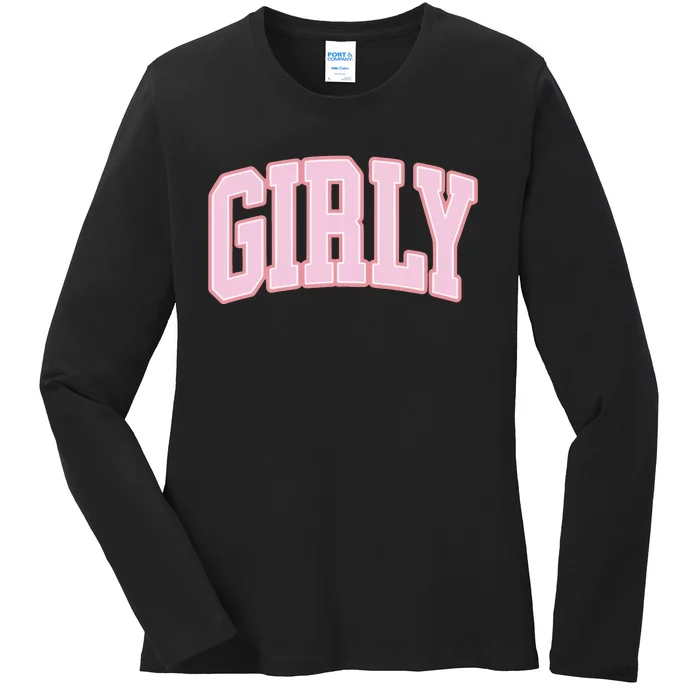 The Toast Girly Ladies Long Sleeve Shirt