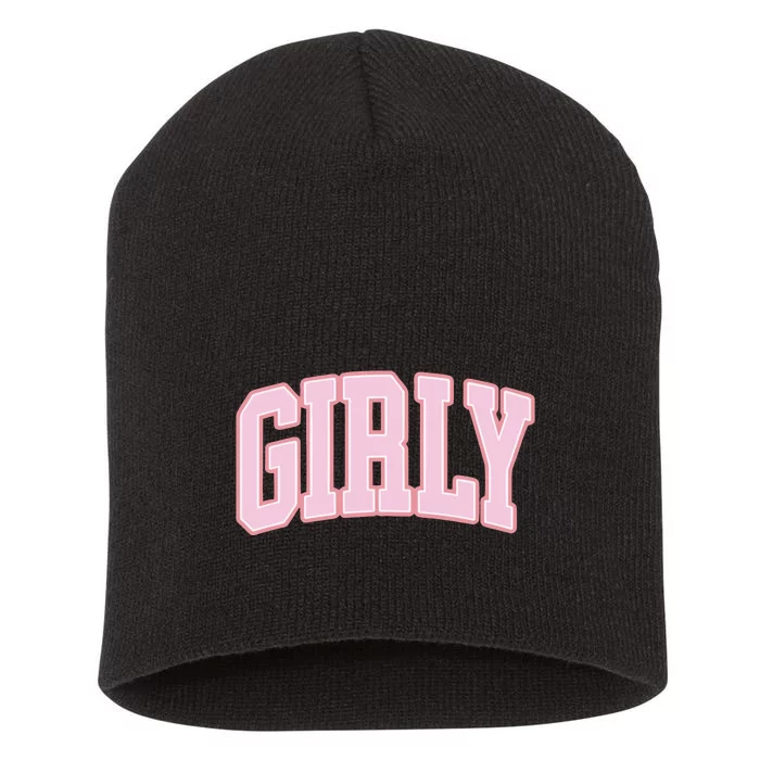 The Toast Girly Short Acrylic Beanie