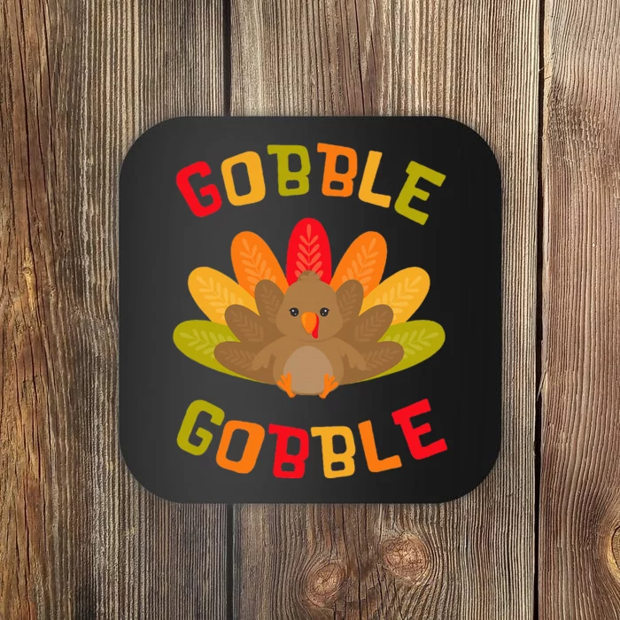 Thanksgiving Turkey Gobble Coaster