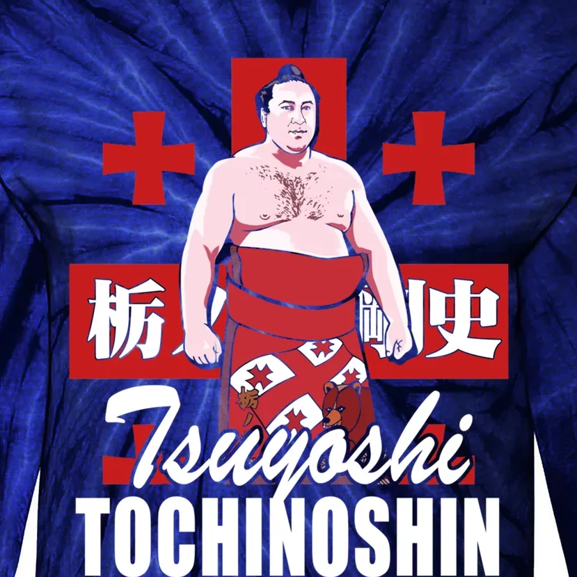 Tochinoshin Tsuyoshi Georgian Japan Sumo Wrestler Tie-Dye Long Sleeve Shirt