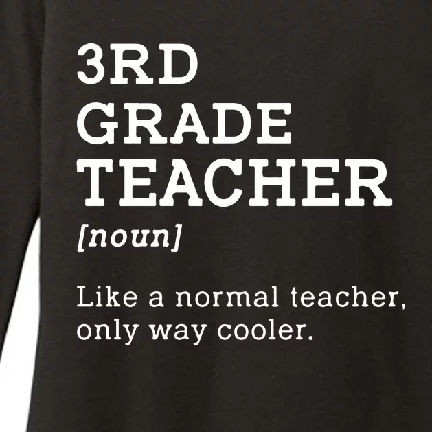 Team Third Grade Back To School 3rd Grade Teacher Student Womens CVC Long Sleeve Shirt