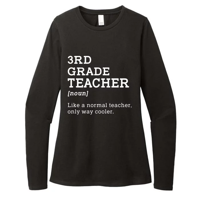 Team Third Grade Back To School 3rd Grade Teacher Student Womens CVC Long Sleeve Shirt