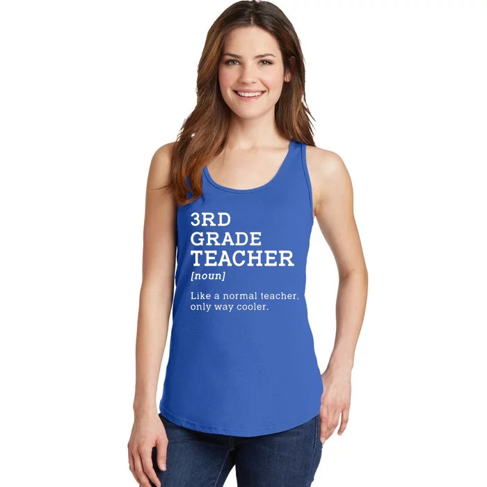 Team Third Grade Back To School 3rd Grade Teacher Student Ladies Essential Tank