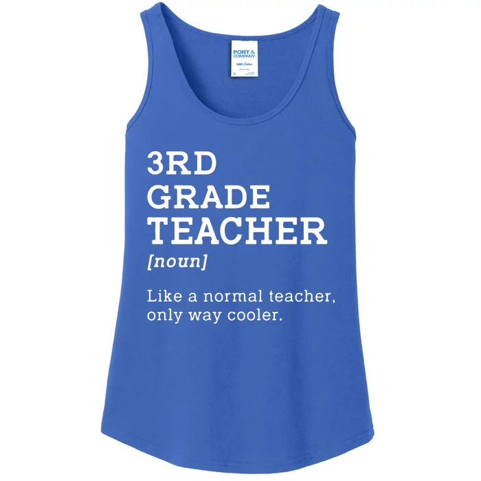 Team Third Grade Back To School 3rd Grade Teacher Student Ladies Essential Tank