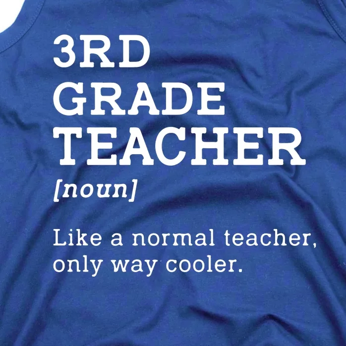 Team Third Grade Back To School 3rd Grade Teacher Student Tank Top