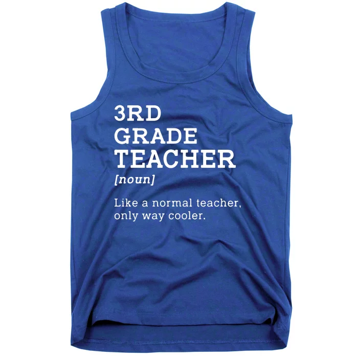 Team Third Grade Back To School 3rd Grade Teacher Student Tank Top