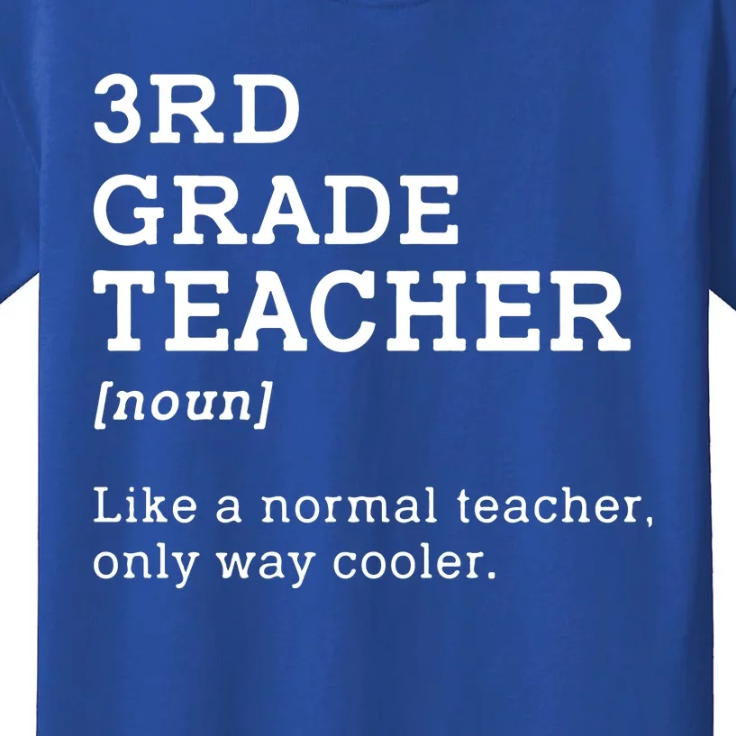 Team Third Grade Back To School 3rd Grade Teacher Student Kids T-Shirt