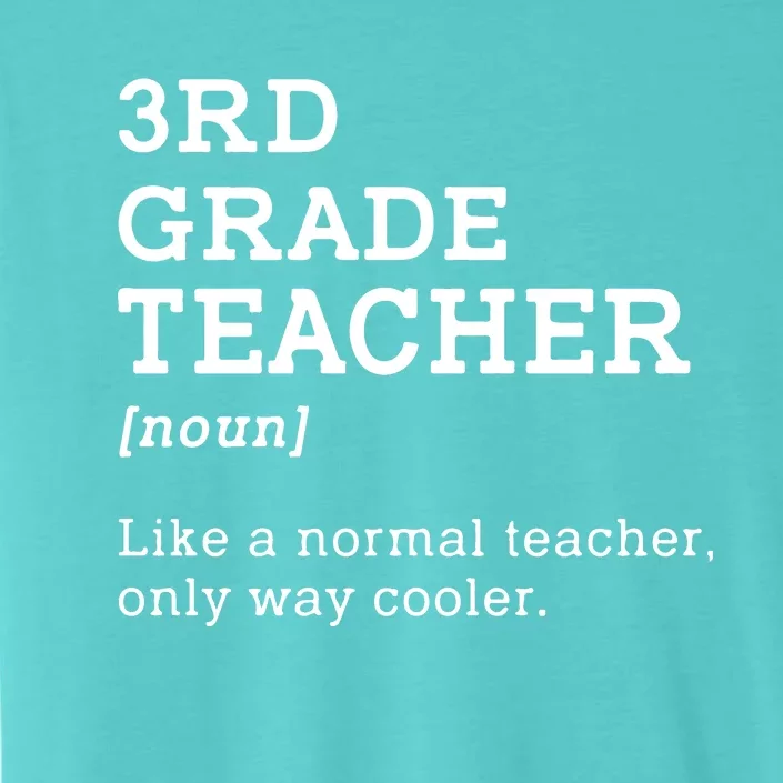 Team Third Grade Back To School 3rd Grade Teacher Student ChromaSoft Performance T-Shirt