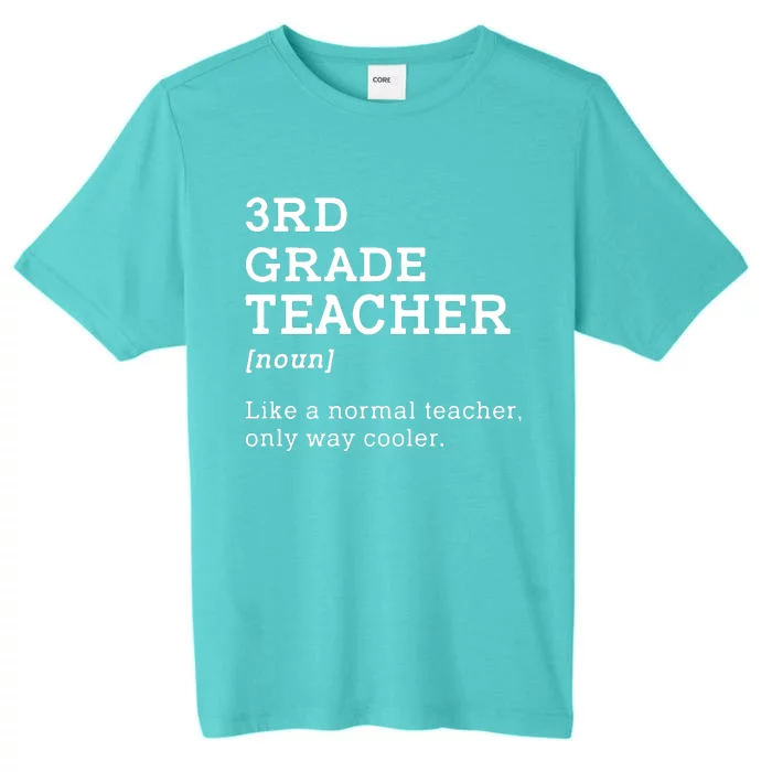 Team Third Grade Back To School 3rd Grade Teacher Student ChromaSoft Performance T-Shirt